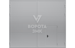 Ворота утепленные противопожарные 2000×4500 ЗМК-9624